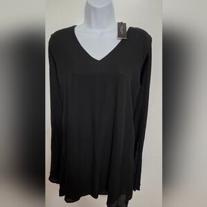 Romeo & Juliet Couture Sleeveless Top With Cape/shawl Attached Medium NWT